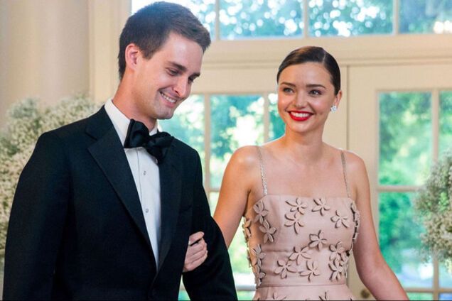 Миранда Керр, Эван Шпигель