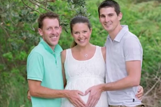 Счастье дарить жизнь: британка родила ребенка для пары геев