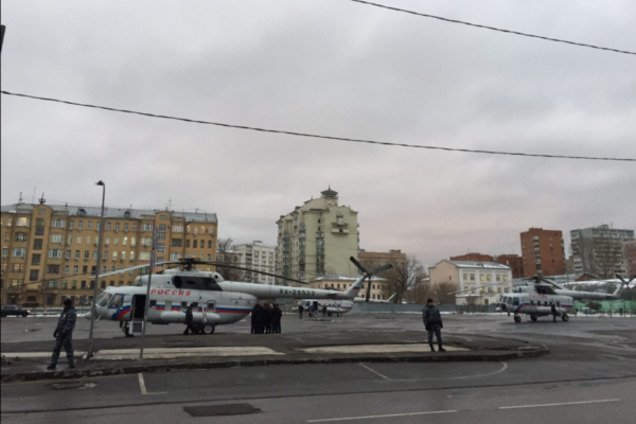 Вертолеты в Москве