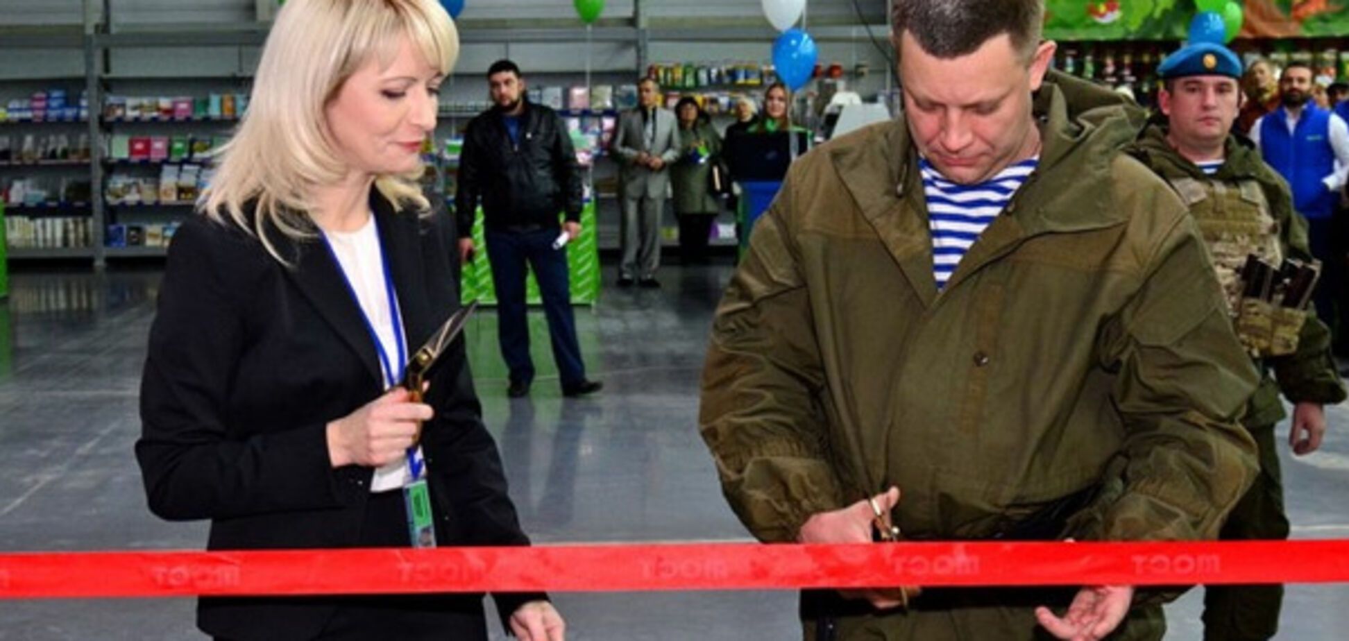 Захарченко в Донецке