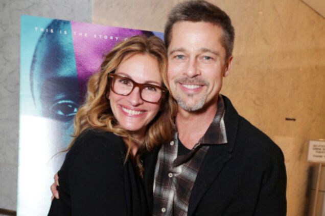 Джулия Робертс, Брэд Питт