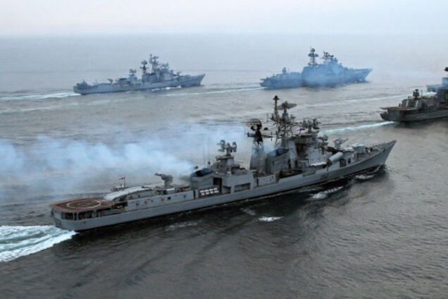 Кораблі ВМФ РФ у Средізменом море