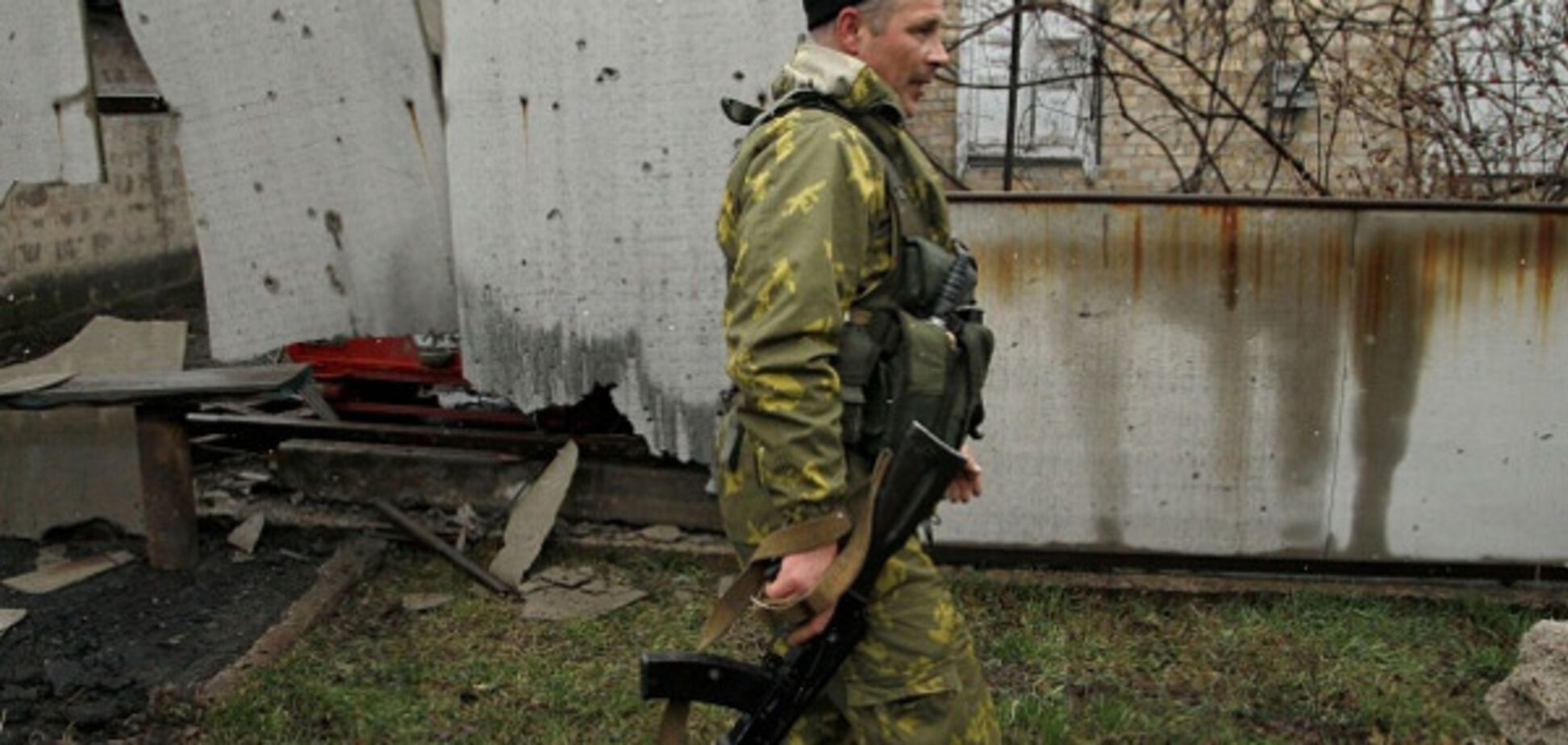 Террорист на Донбассе