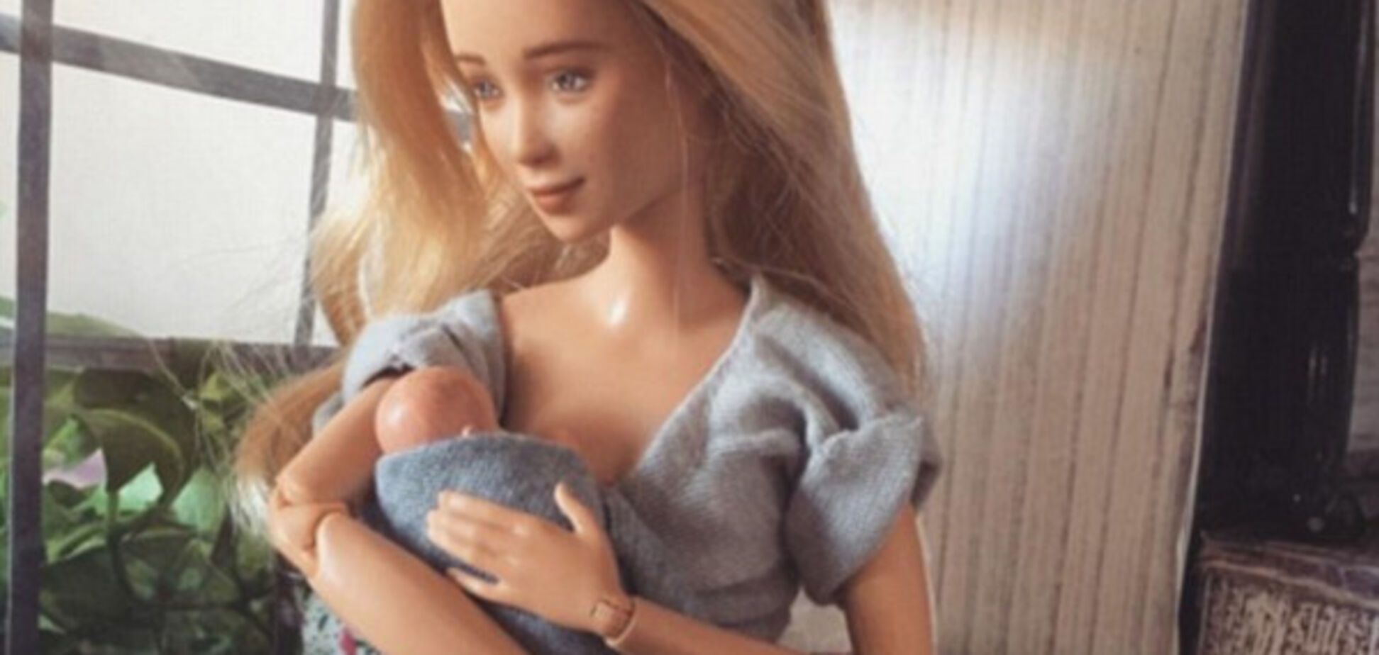 Новые куклы Барби пропагандируют грудное вскармливание