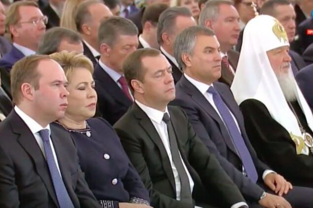 Матвиенко и Медведев