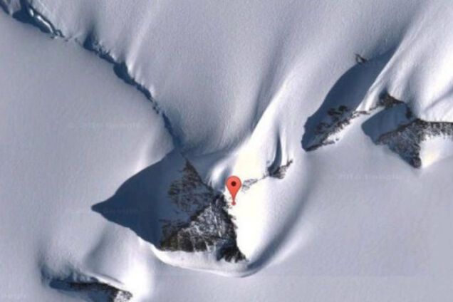 загадочная пирамида в Антарктиде