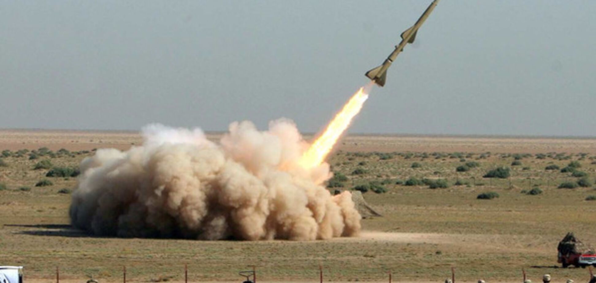Запуск ракет в Криму
