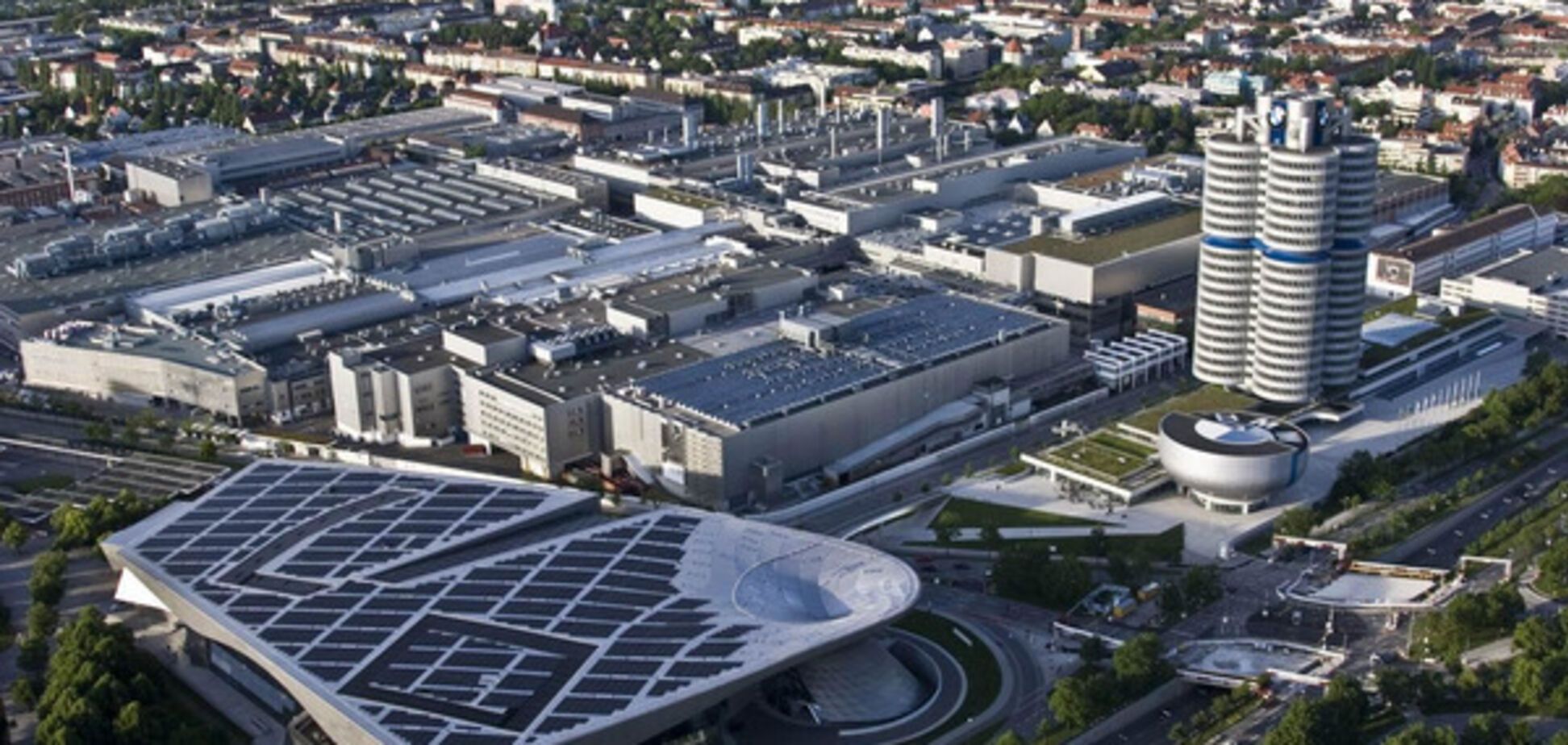 Завод БМВ в Мюнхене