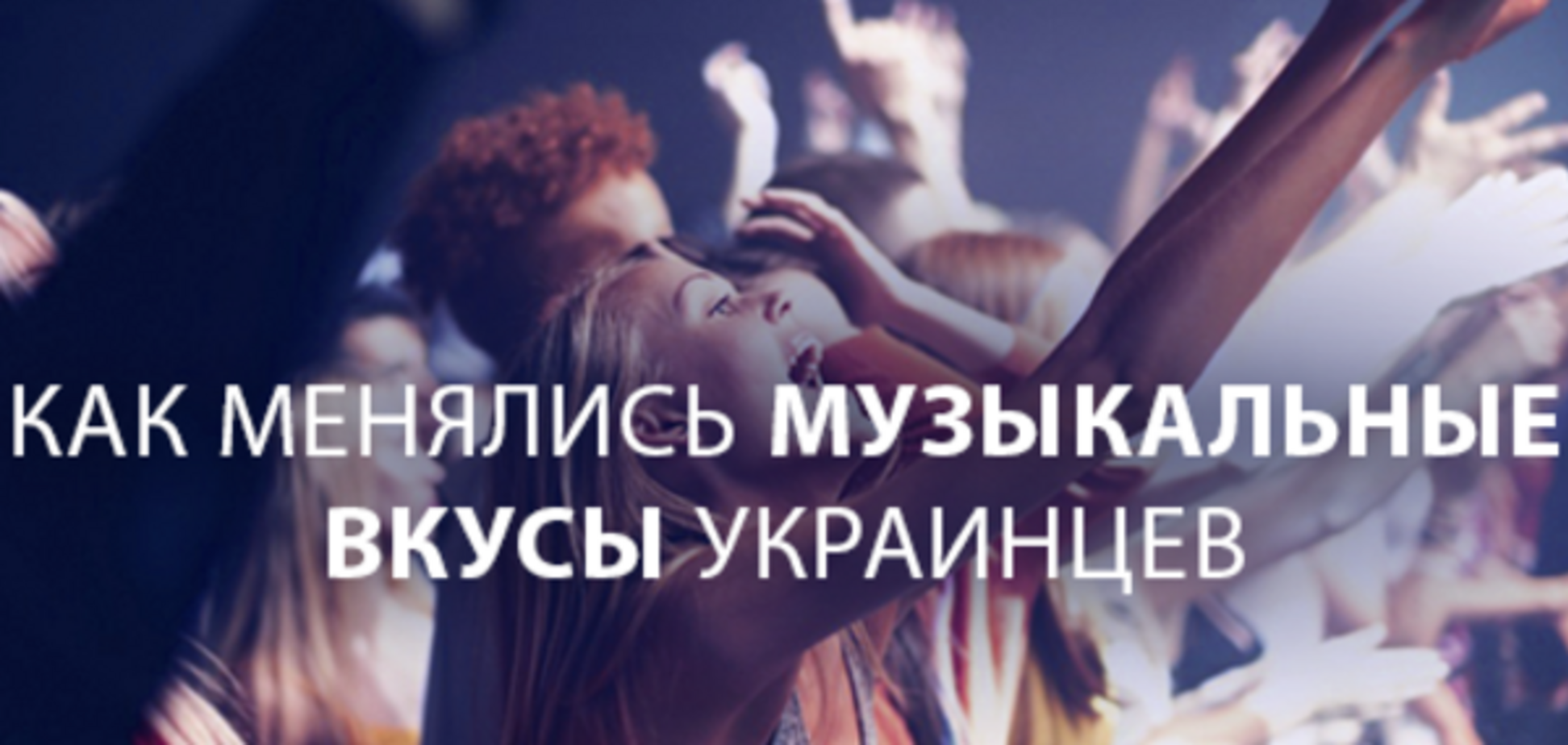 От Depeche Mode до Океана Ельзи: как менялись музыкальные вкусы украинцев