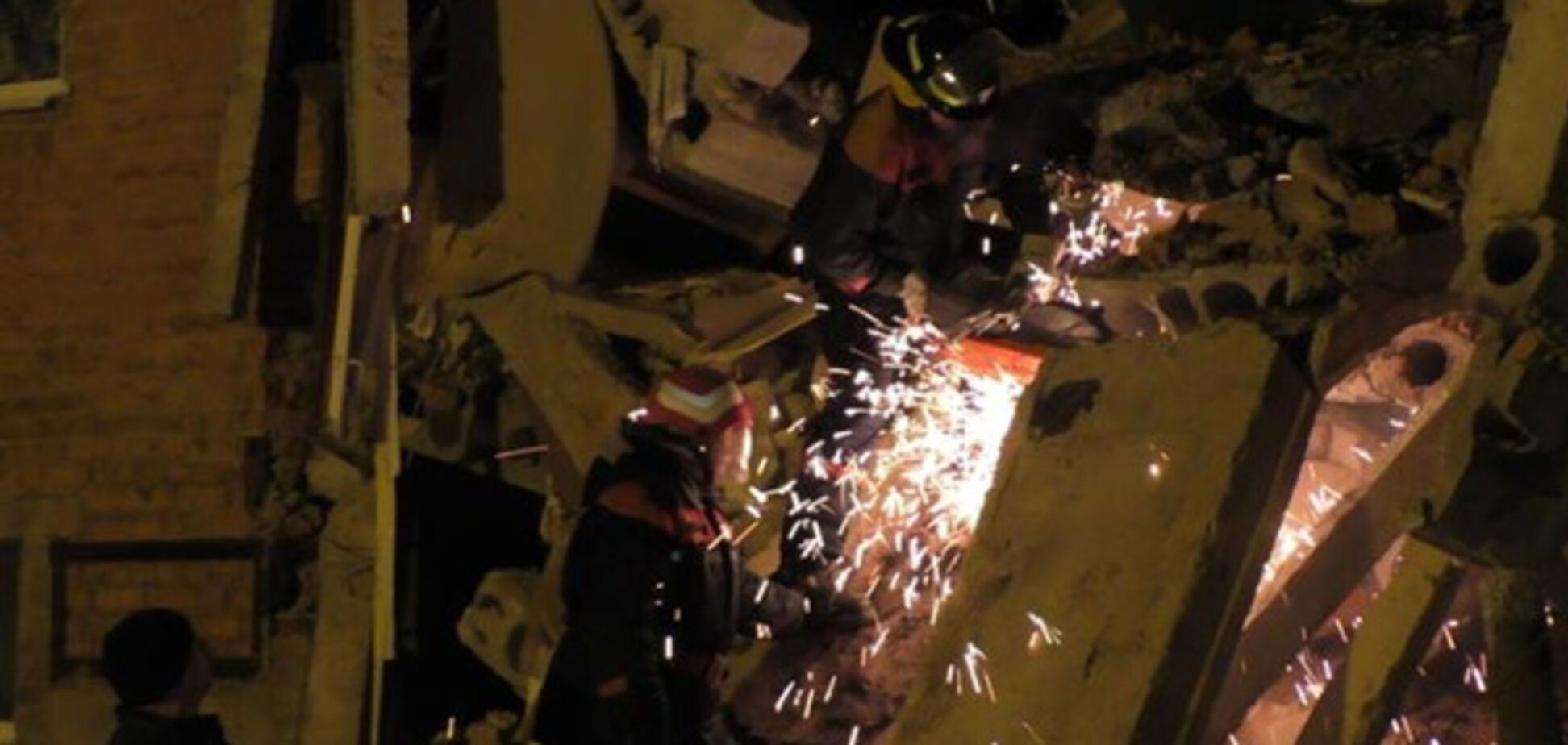 Обвал здания в Чернигове