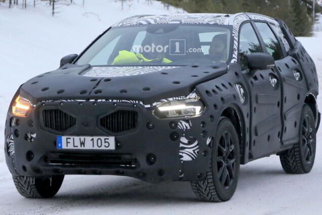 Прототип Volvo XC60 нового поколения