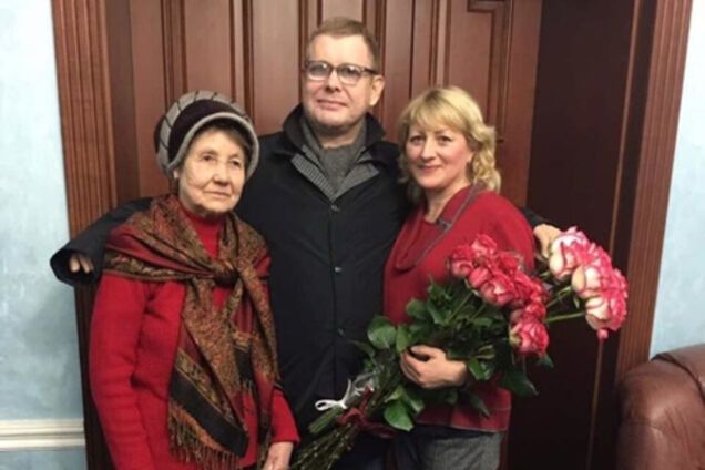 Владимир Жемчугов с родными