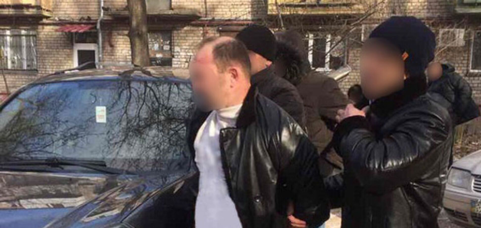 Задержание на взятке