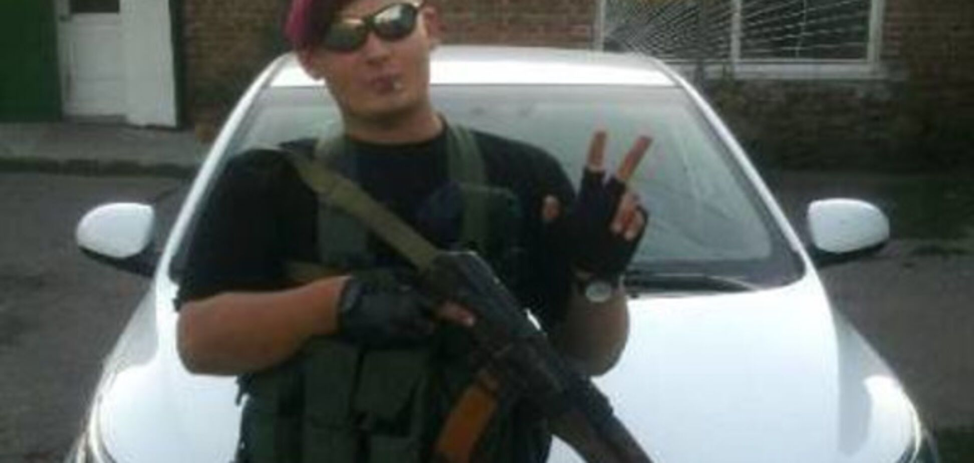 Задержанный пулеметчик \'ДНР\'