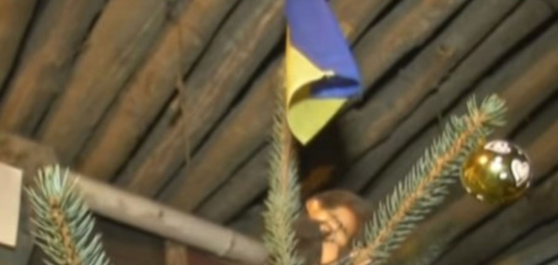 Новогодняя елка бойцов АТО