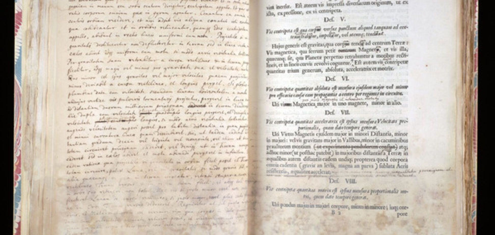 Первое издание «Математических начал натуральной философии» Исаака Ньютона