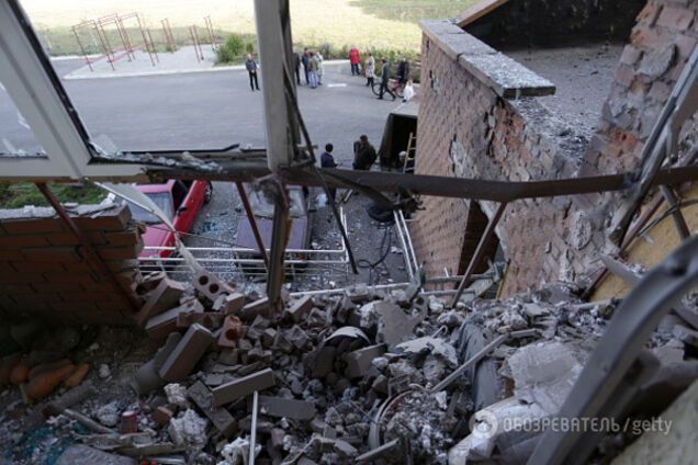 Последствия обстрелов Украины