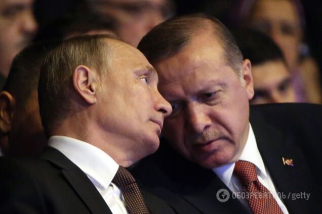 Владимир Путин, Реджеп Тайип Эрдоган