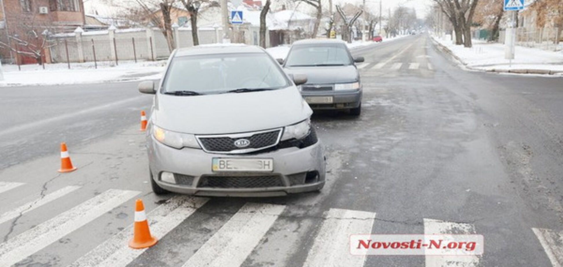 Аварія в Миколаєві