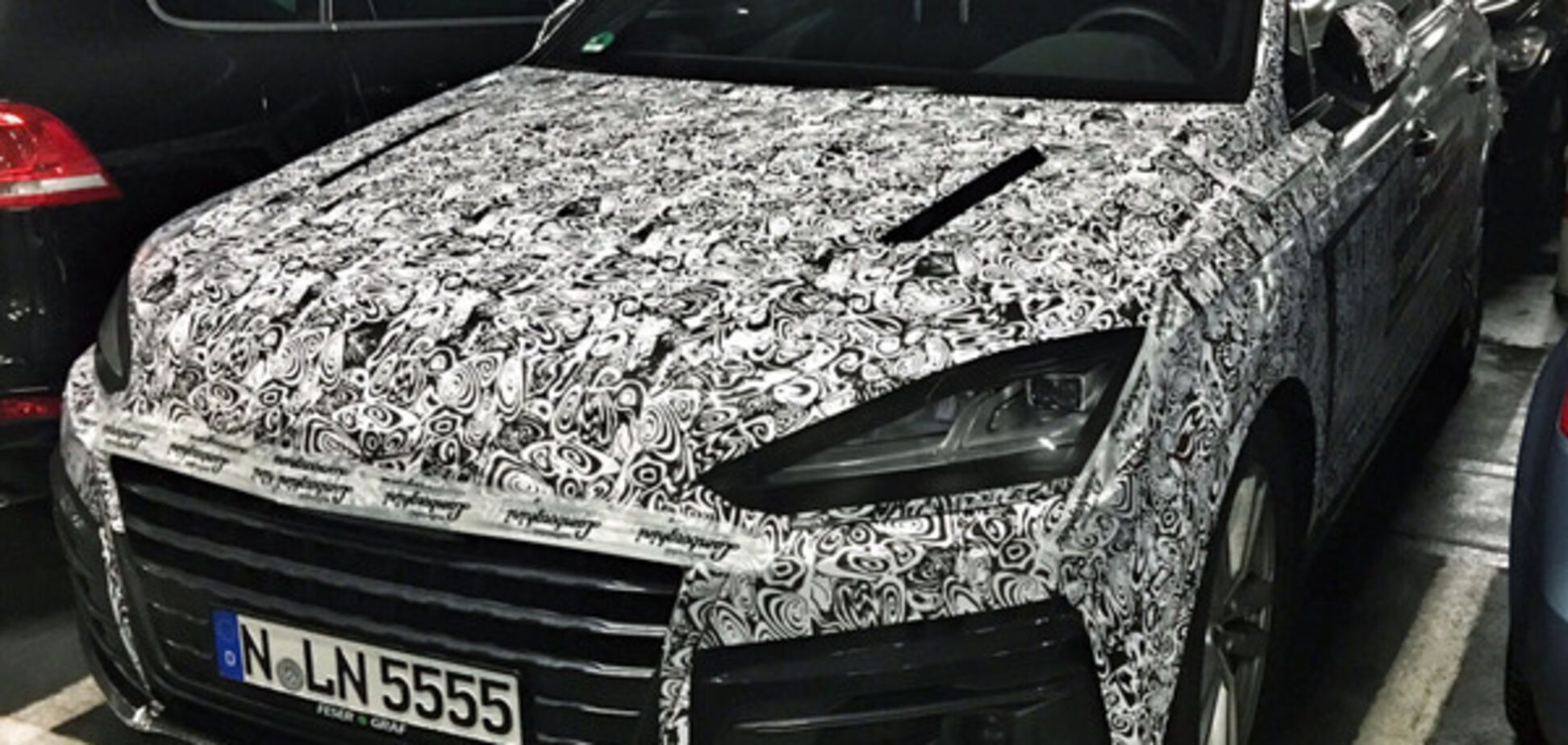 Lamborghini Urus спрятали в кузов Audi Q7