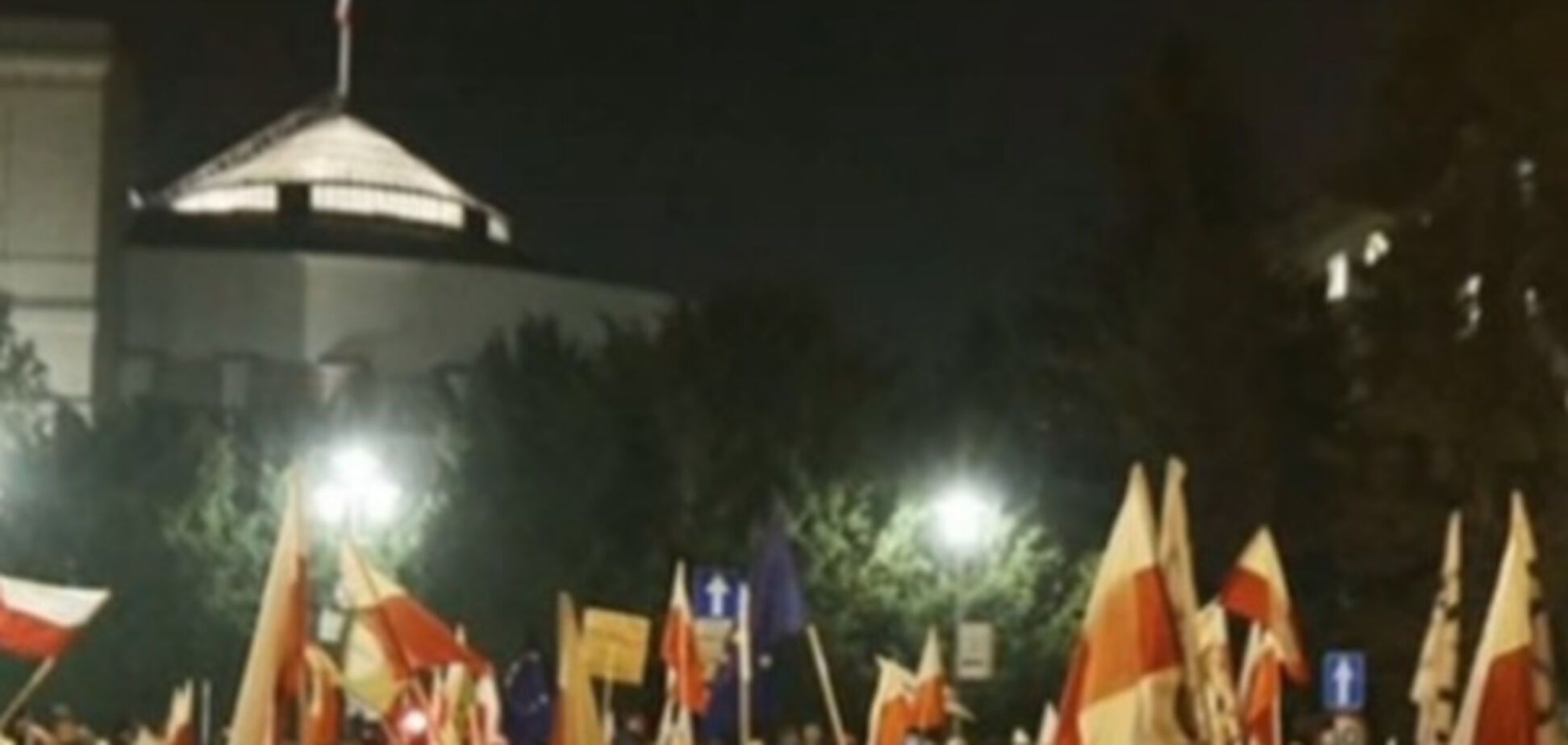 Протесты в Польше