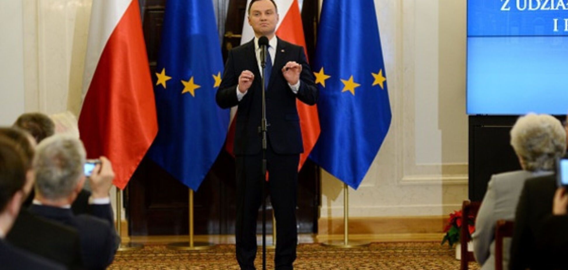 Президент Польши Анджей Дуда