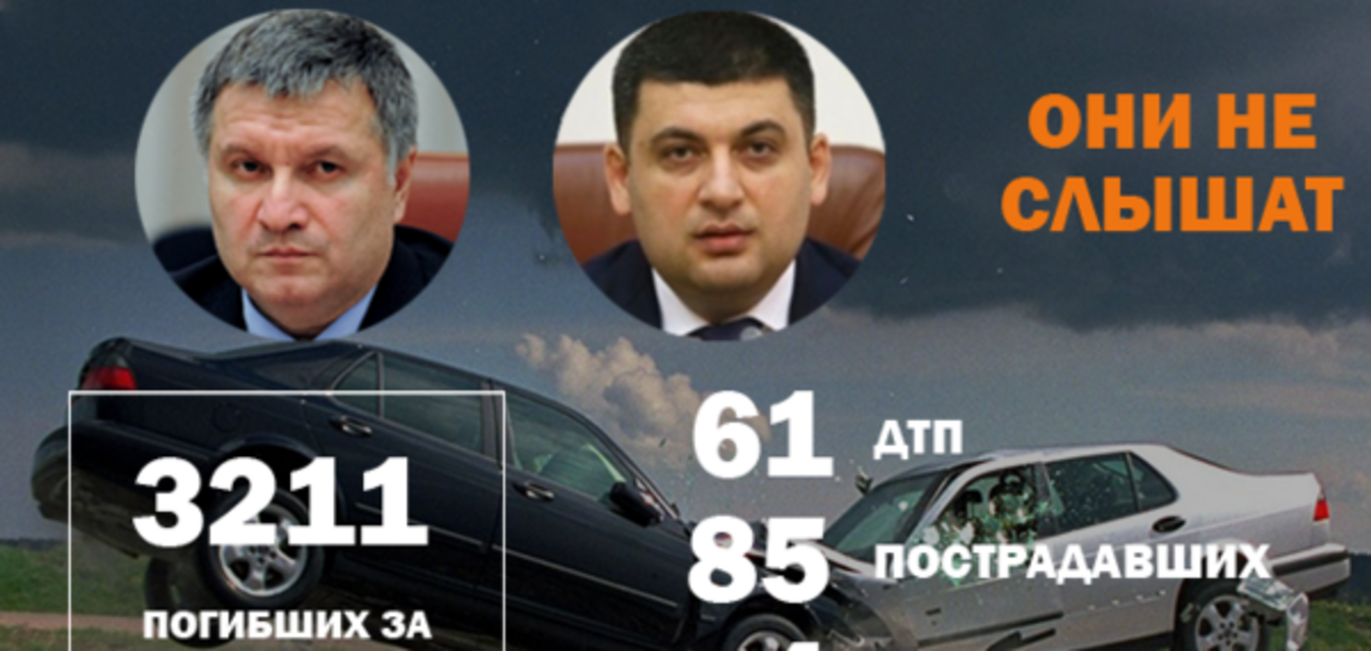 Трагедия с силовиками и 'кровавый беглец': недельный обзор ДТП в Украине