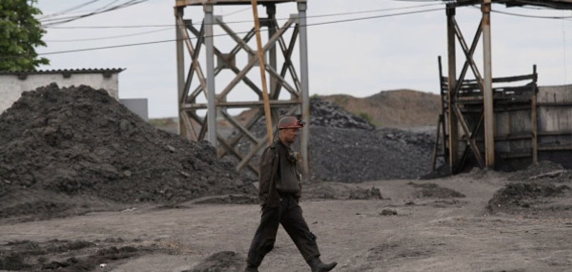 Добыча угля на Донбассе
