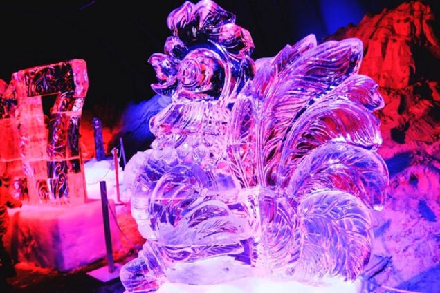 ледяная скульптура