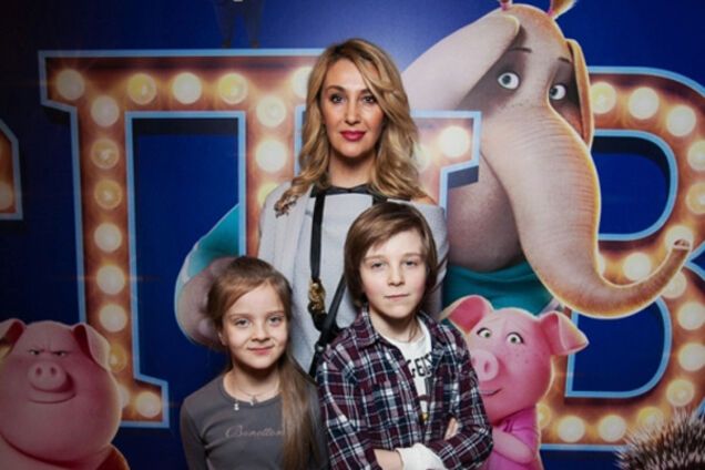 Снежана Егорова с детьми