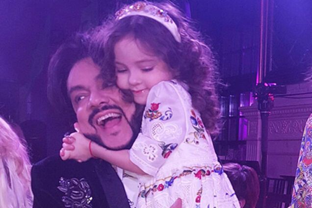 Филипп Киркоров с дочкой