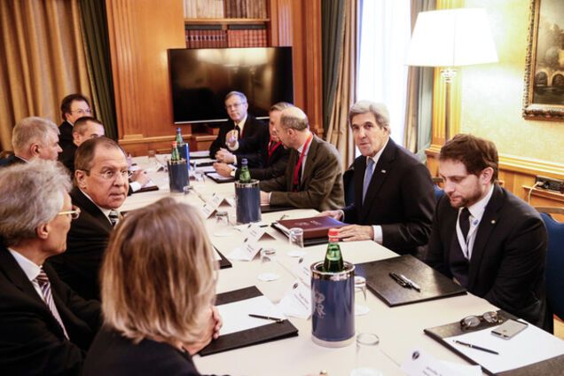 Сергей Лавров и Джон Керри