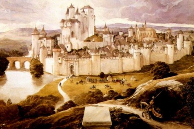 Иллюстрация: замок Камелот