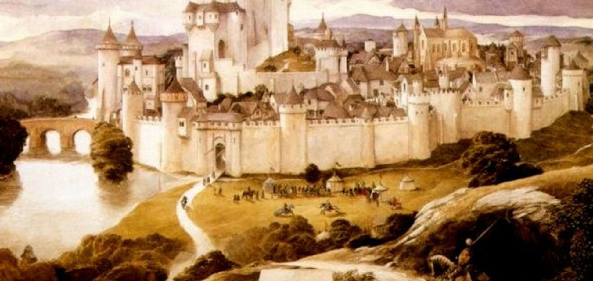 Иллюстрация: замок Камелот