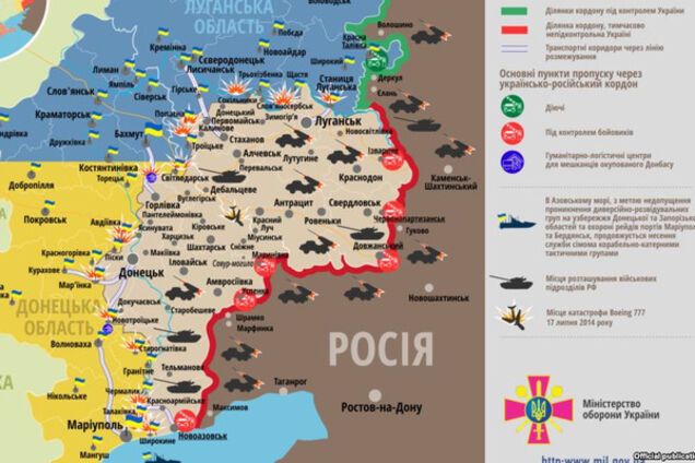 Ситуация в зоне АТО, 20 декабря 2016