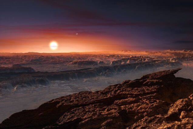 Ілюстрація екзопланета Proxima b