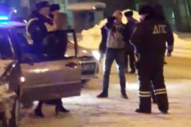 Задержание пьяного водителя