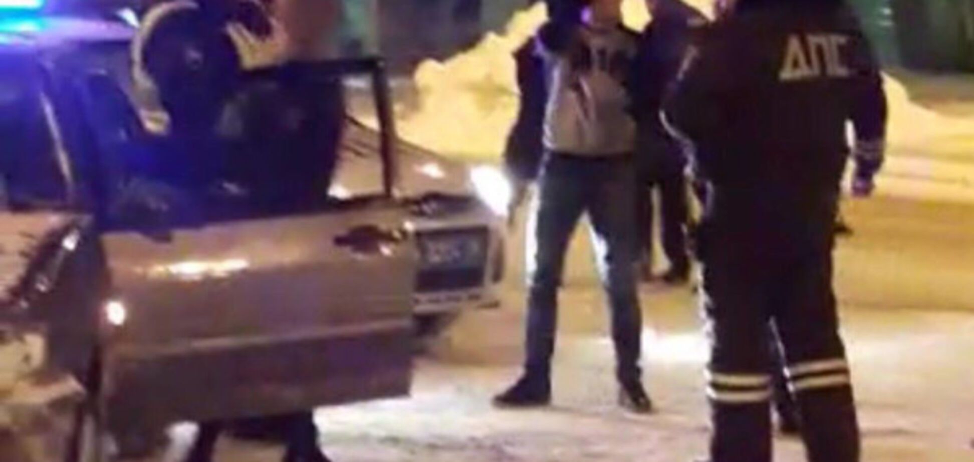 Задержание пьяного водителя