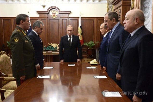 Путин и министры РФ