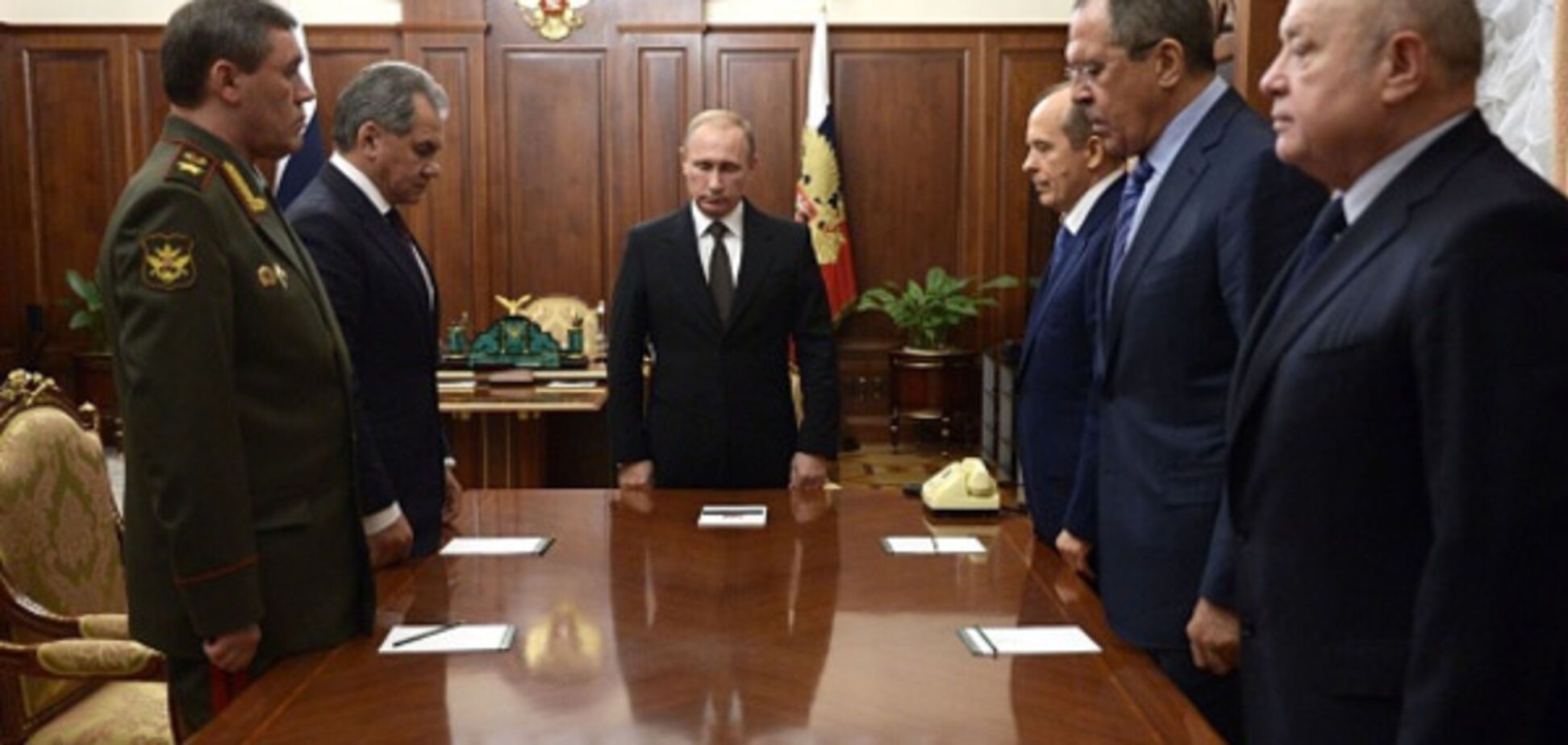 Путин и министры РФ