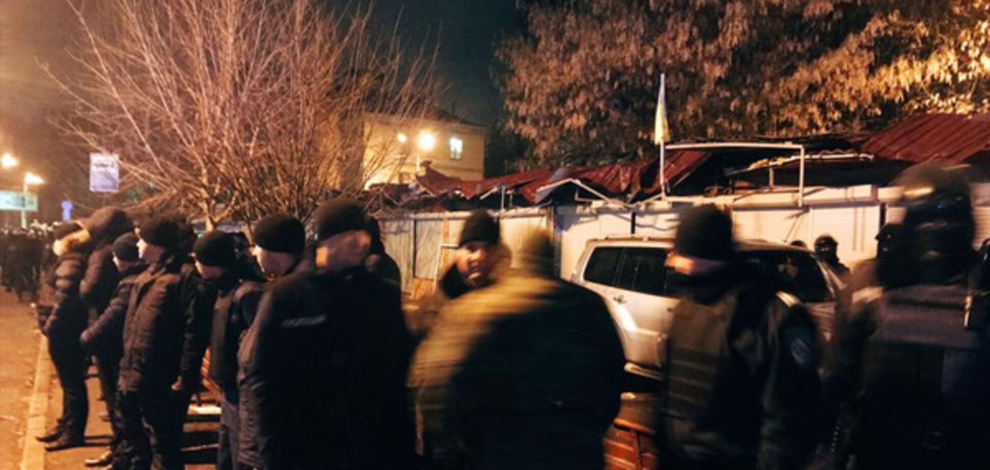 Снесение МАФов в Киеве