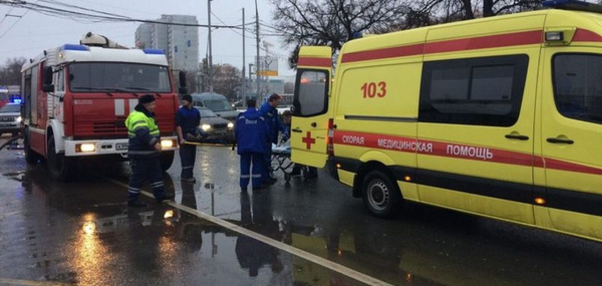 взрыв Коломенская