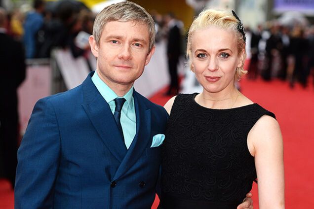 Мартин Фриман и Аманда Аббингтон