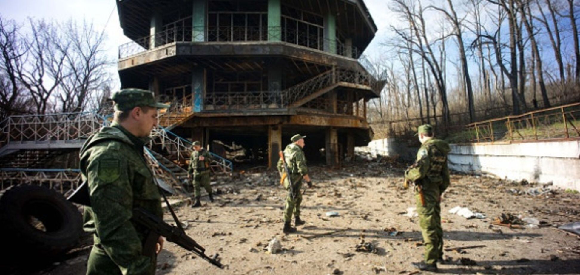 Дебальцево обстрел