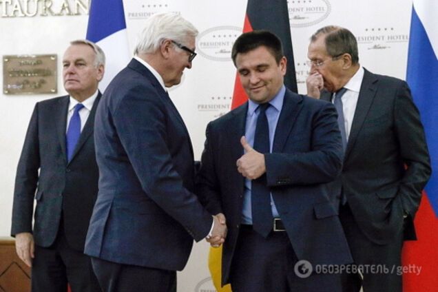 Участники переговоров в \'нормандском формате\'