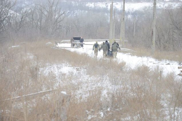 Эвакуация погибших в АТО