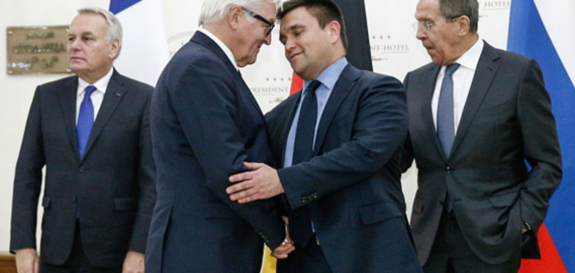 Главы МИД стран \'нормандской четверки\' на переговорах в Минске