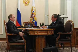 Володимир Путін і Ігор Сечін