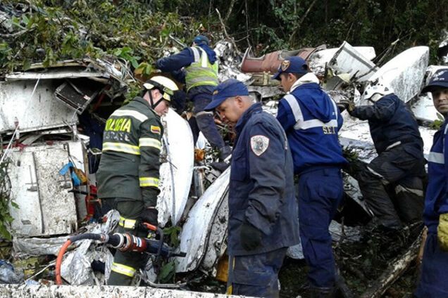 Авіакатастрофа в Колумбії