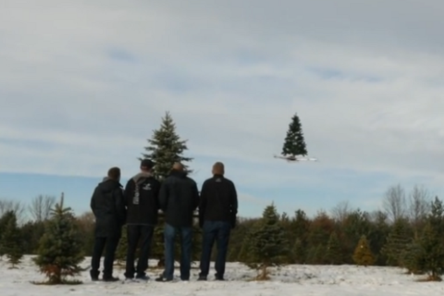 летающая елка